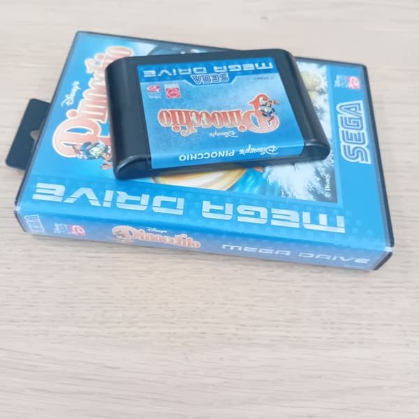 Pinocchio Sega Mega Drive (Brugt)