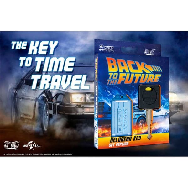 Back to the Future Delorean key replica