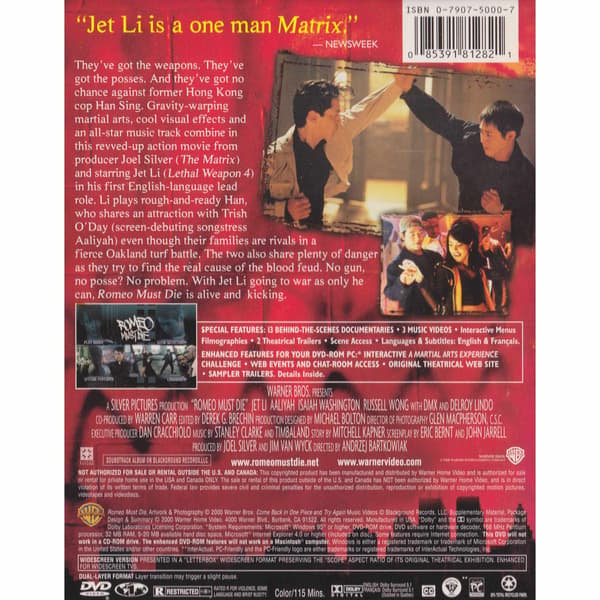 Romeo Must Die DVD (Begagnad)