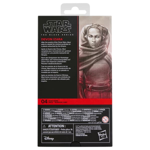 Star Wars Maul Shadow Lord Devon Izara figure 15cm