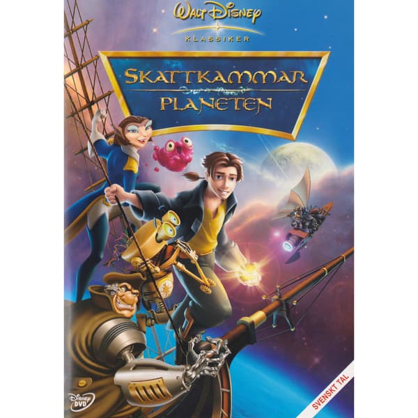 Skattkammarplaneten DVD (Begagnad)