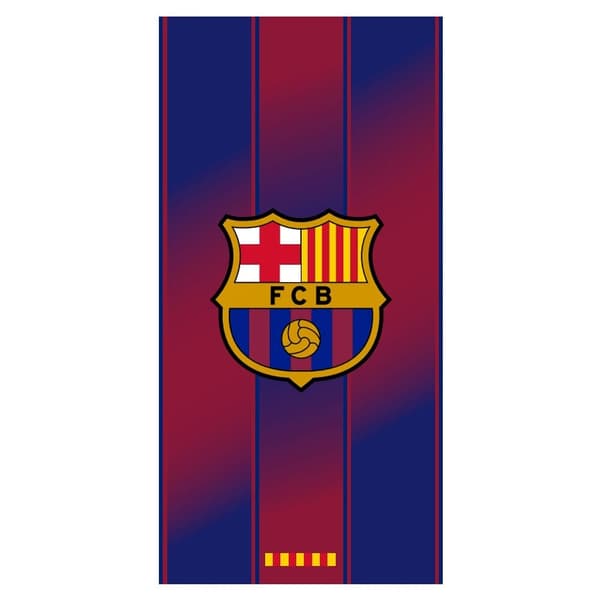 FC Barcelona Mikrofiber Badehåndkle 70x140 cm