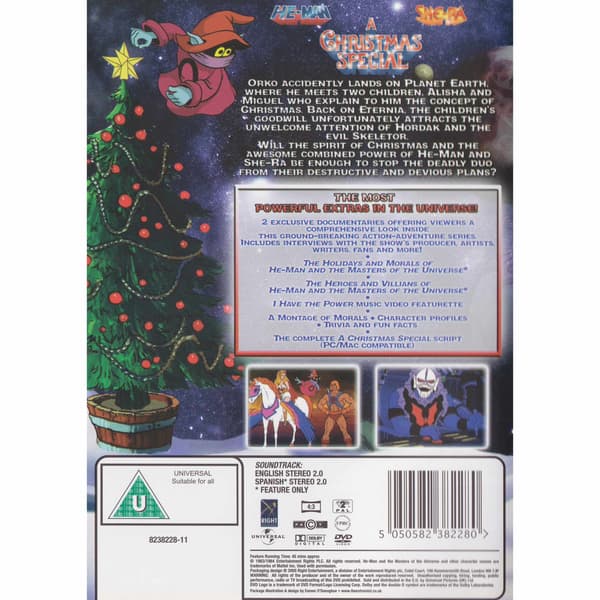 He-Man & She-Ra A Christmas Special DVD (Brukt)