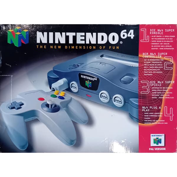 Nintendo 64 Standard Charcoal (Begagnad)