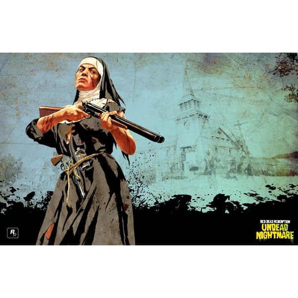 Red Dead Redemption Undead Nightmare Xbox 360 IMPORT (Brukt)