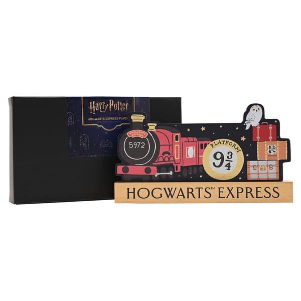 Harry Potter Hogwarts Express mantel plaque