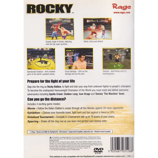 Rocky Playstation 2 PS2 (Begagnad)