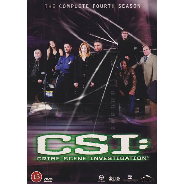 CSI The Complete Fourth Season DVD (Brukt)