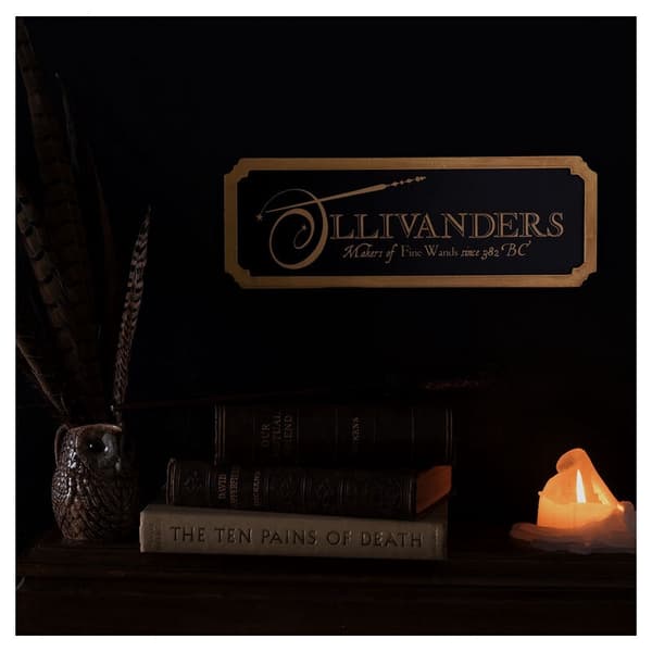 Harry Potter Ollivanders sign