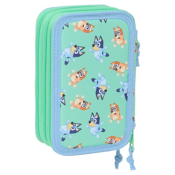 Bluey Sisters triple pencil case 37pcs