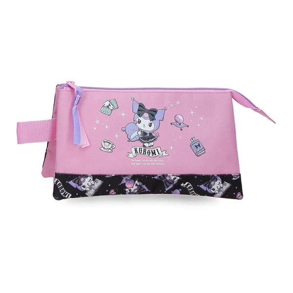 Hello Kitty Kuromi Fortune Telling triple pencil case