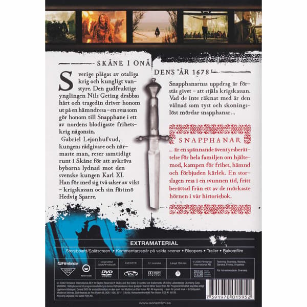 Snapphanar DVD (Begagnad)