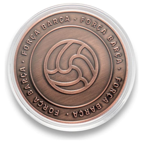 F.C. Barcelona Forza Barca coin