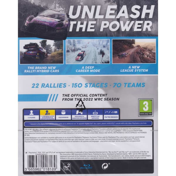 WRC Generations Playstation 4 PS4
