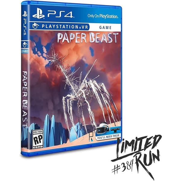Paper Beast Playstation 4 PS4 Limited Run IMPORT