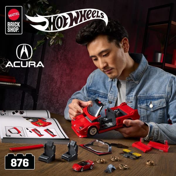 Hot Wheels Acura NSX Elite construction set