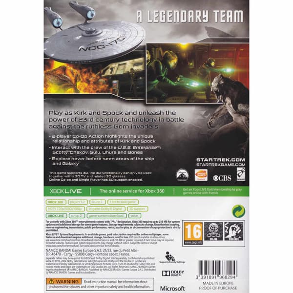 Star Trek Xbox 360 (Begagnad)