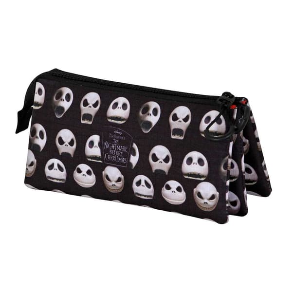 Disney Nightmare Before Christmas Jacks triple pencil case