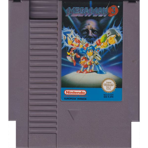 Mega Man 3 Nintendo NES SCN (Brugt)
