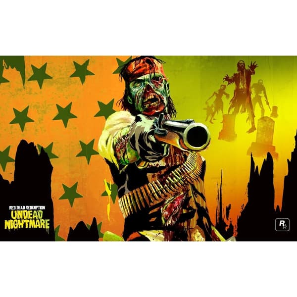 Red Dead Redemption Undead Nightmare Xbox 360 IMPORT (Brukt)
