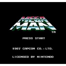 Mega Man Nintendo NES SCN (Brukt)