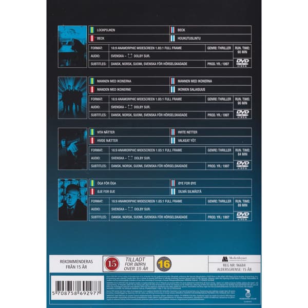 Beck Box 1 DVD (Käytetty)