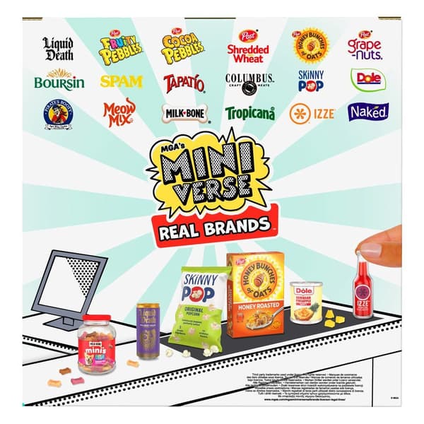 Miniverse Make It Mini Real Brands series 2 assorted surprise capsule