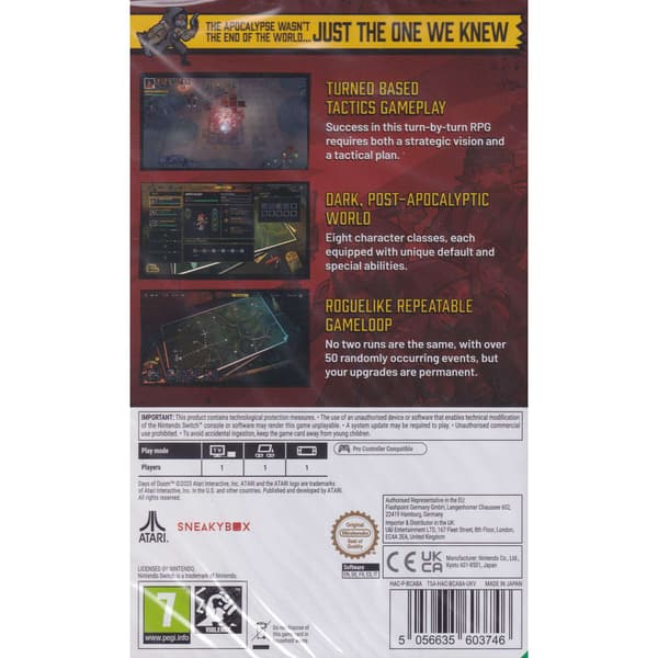 Days of Doom Nintendo Switch