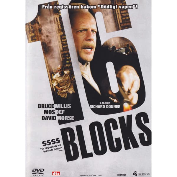 16 Blocks DVD (Brugt)