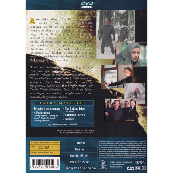 The Hunted DVD (Begagnad)