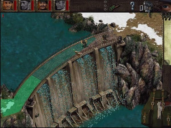 Commandos Behind Enemy Lines PC CD (Brukt)