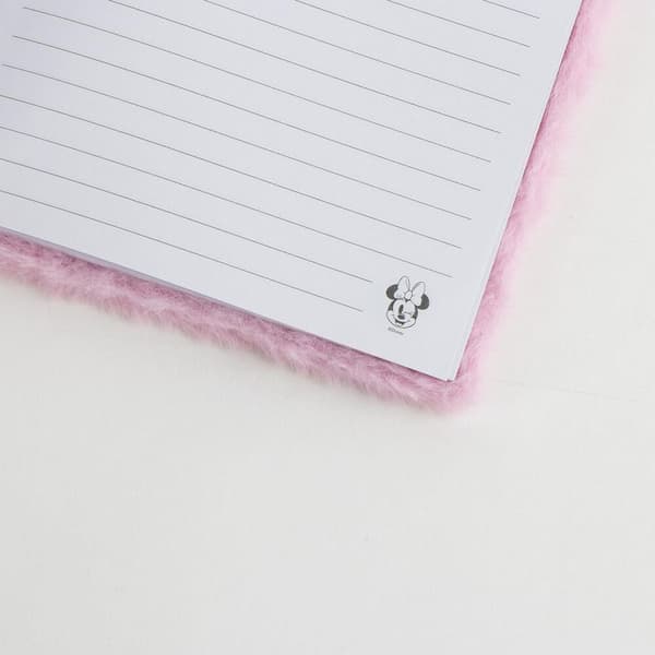 Disney Minnie plush notebook