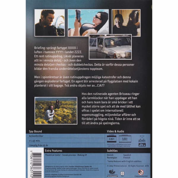 Agents Secrets DVD (Brukt)