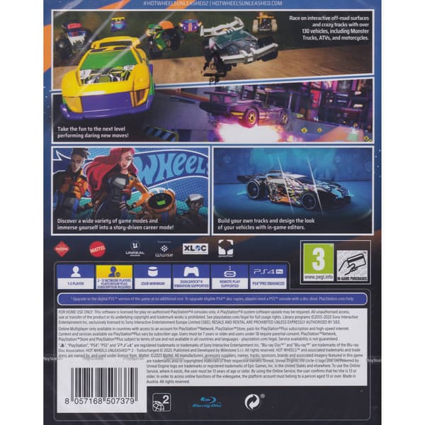 Hot Wheels Unleashed 2 Turbocharged Playstation 4