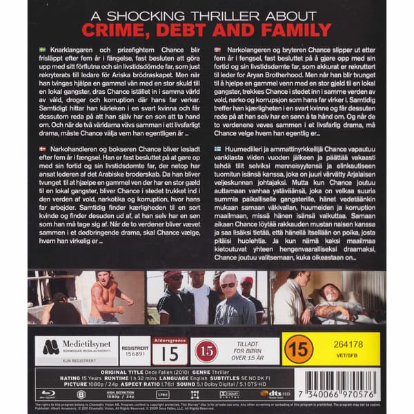 Once Fallen Blu-Ray (Begagnad)