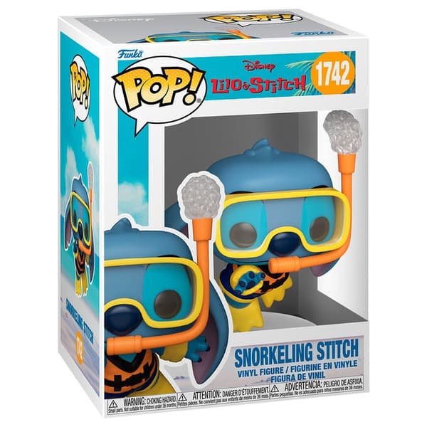 POP figure Disney Lilo & Stitch Snorkeling Stitch
