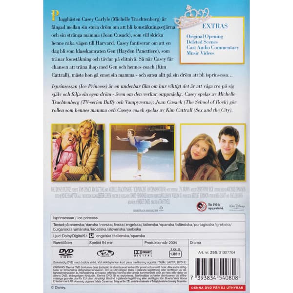 Isprinsessan DVD (Käytetty)