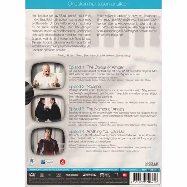 Mord i sinnet Säsong 5 DVD (Brukt)