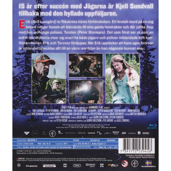 Jägarna 2 Blu-Ray (Käytetty)