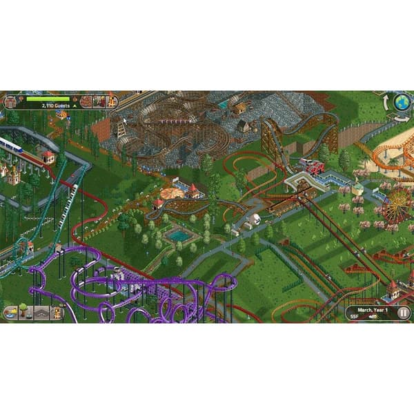 Roller Coaster Tycoon Classic Nintendo Switch