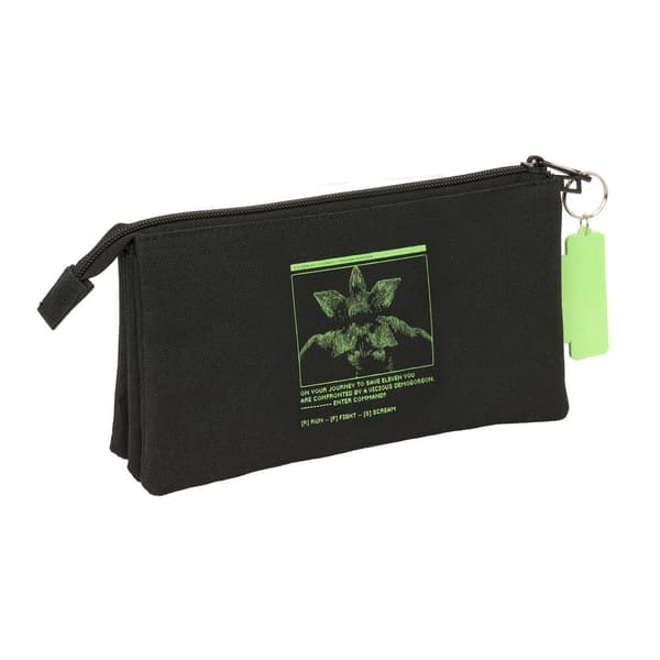 Stranger Things triple pencil case