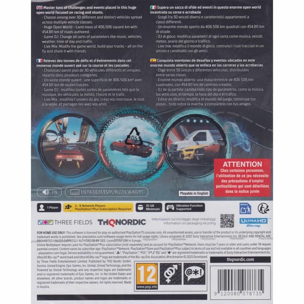 Wreckreation Playstation 5 PS5