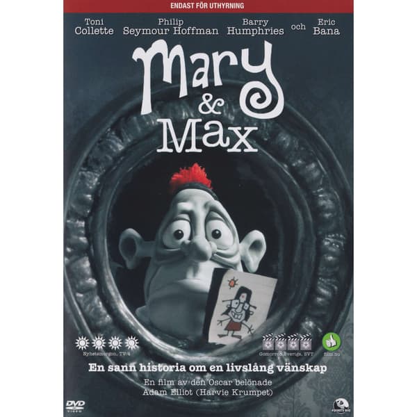 Mary & Max DVD (Begagnad)