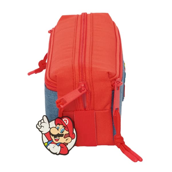 Super Mario triple pencil case