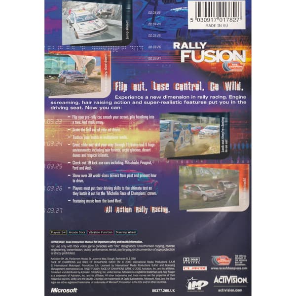 Rally Fusion Xbox (Begagnad)