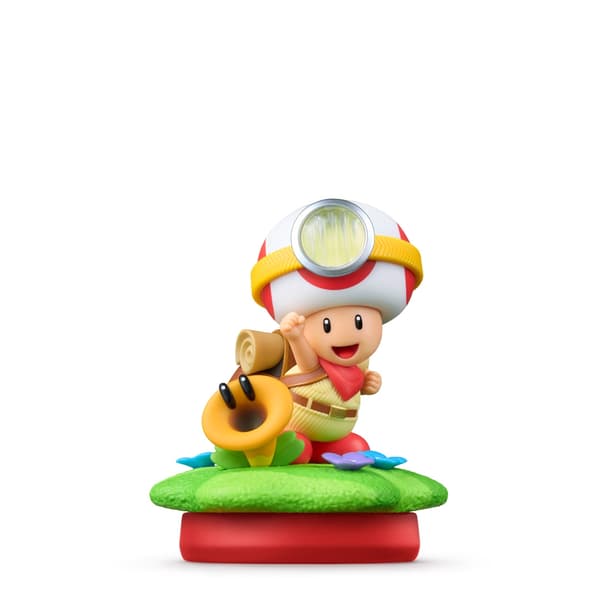 Amiibo Super Mario Bros Wonder - Captain Toad & Talking Flower