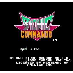 Bionic Commando Nintendo NES DAS (Brukt)