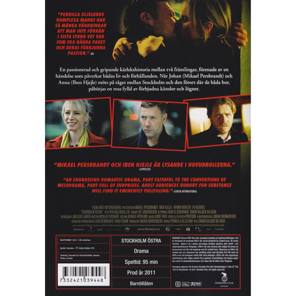 Stockholm Östra DVD (Brukt)