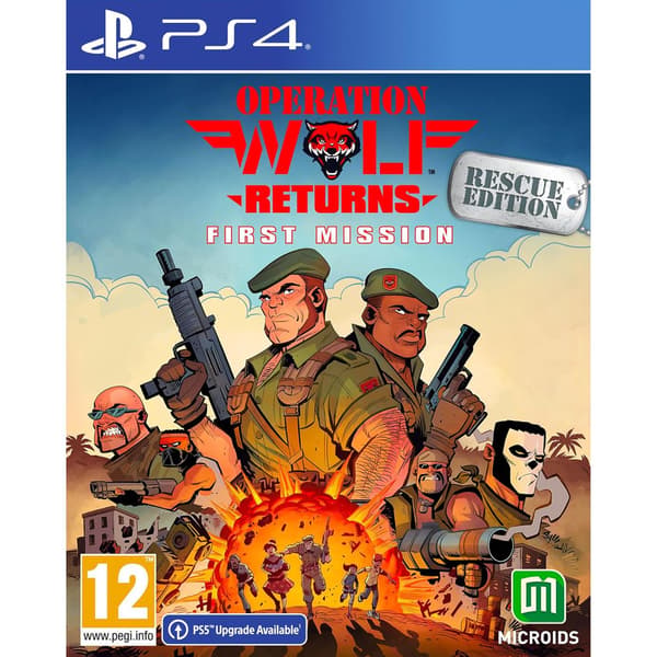 Operation Wolf Returns First Mission Playstation 4 PS4
