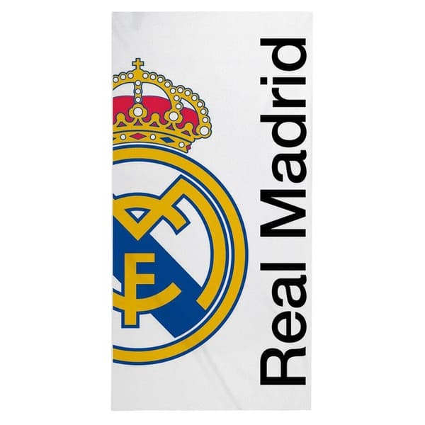 Real Madrid Mikrokuituinen Rantapyyhe 180x90 cm